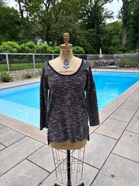 Soft Surroundings Scoop Neck Knit Sweater Size Small